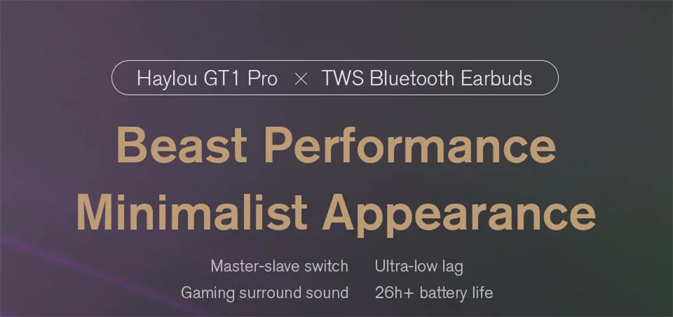 Новые беспроводные наушники Haylou GT1 Pro с сенсорным управлением, 3D стерео наушники с большим аккумулятором и двойным микрофоном