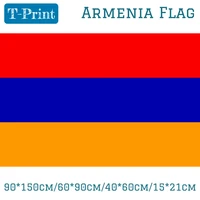 2pcs flag 90150cm6090cm4060cm1521cm armenia flag for world cup national day sports meeting gift olympiad games