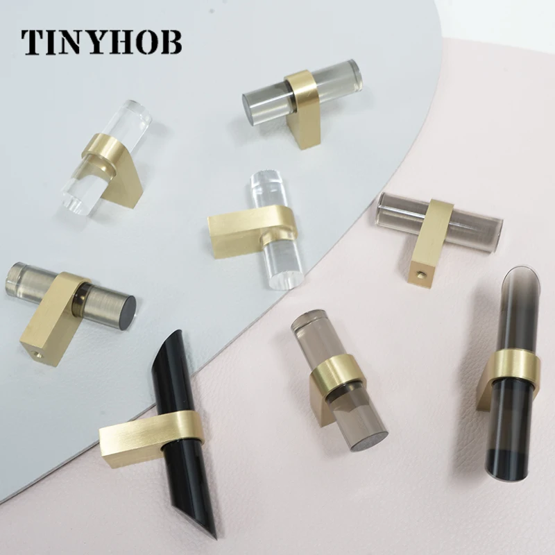 Прозрачные Акриловые Крючки для подвешивания ключей от пальто шляпы аксессуаров