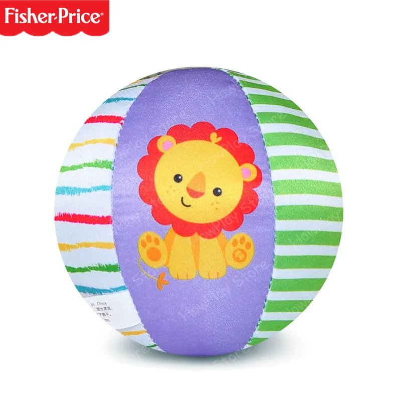 Fisher-Price детские игрушечные мячи когнитивные Детские для рук погремушки детский