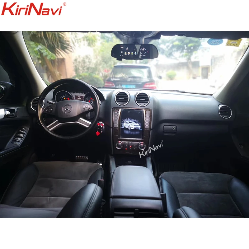 Автомобильный мультимедийный плеер KiriNavi 10 4 дюйма Android 9 0 для Mercedes Benz GL GL350 GL400 GL450 ML