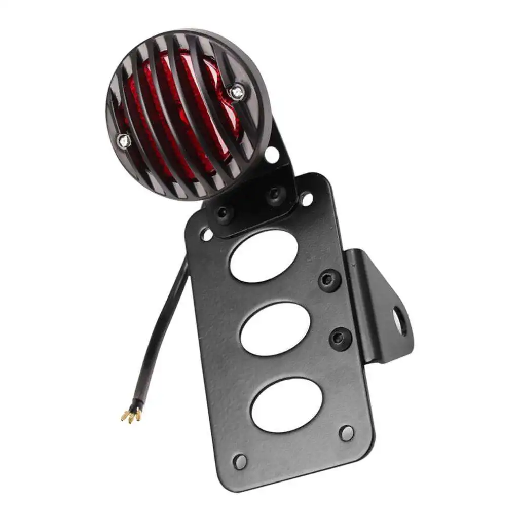 Боковое крепление стоп светильник Кронштейн номерного знака для Harley Bobber Chopper |