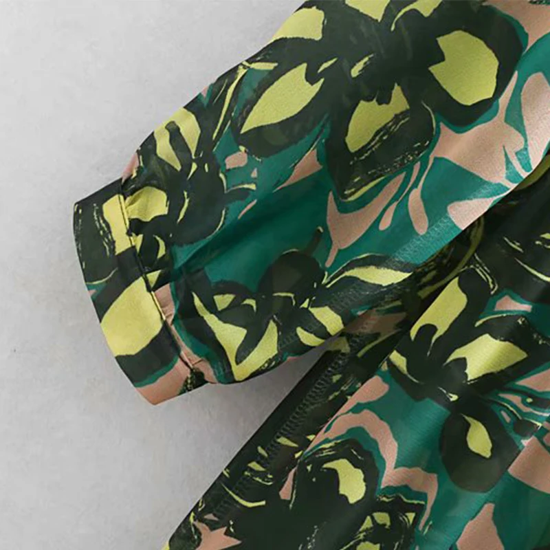 Повседневное платье женское модное макси с принтом винтажное праздничное