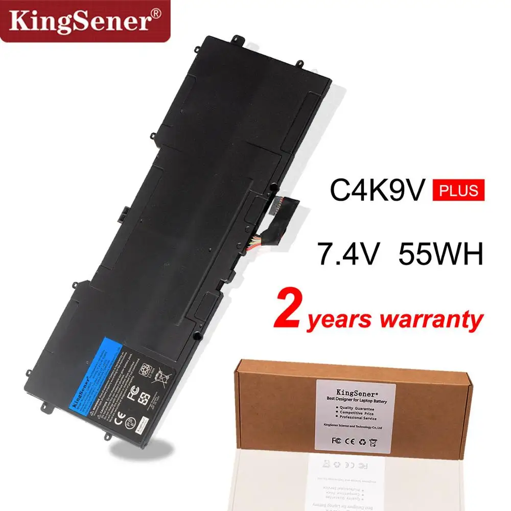 7 4 V 55WH Kingsener C4K9V Аккумулятор для ноутбука DELL XPS 13 9333 L322X L321X L221x 9Q33 3H76R Y9N00 0Y9N00 489XN PKH18
