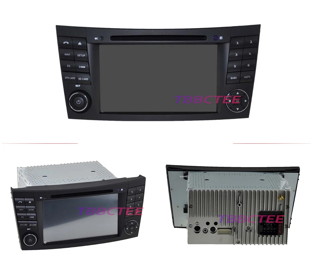 2 Din Android радио, Bluetooth, GPS навигация wifi стерео видео для Mercedes Benz E Class W211 2002~ 2009 Автомобильный мультимедийный плеер