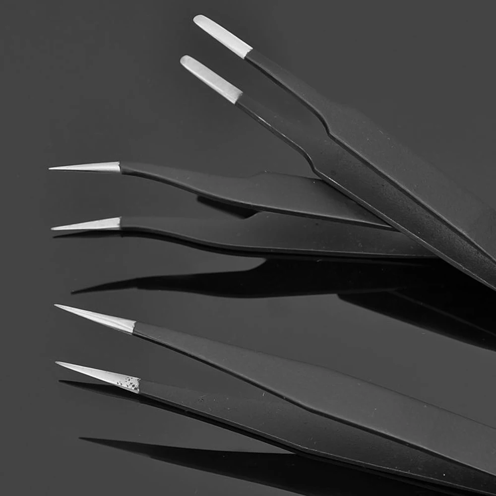 Макияж Профессиональный пинцет для ресниц 3D объем Наращивание Пинцет веер