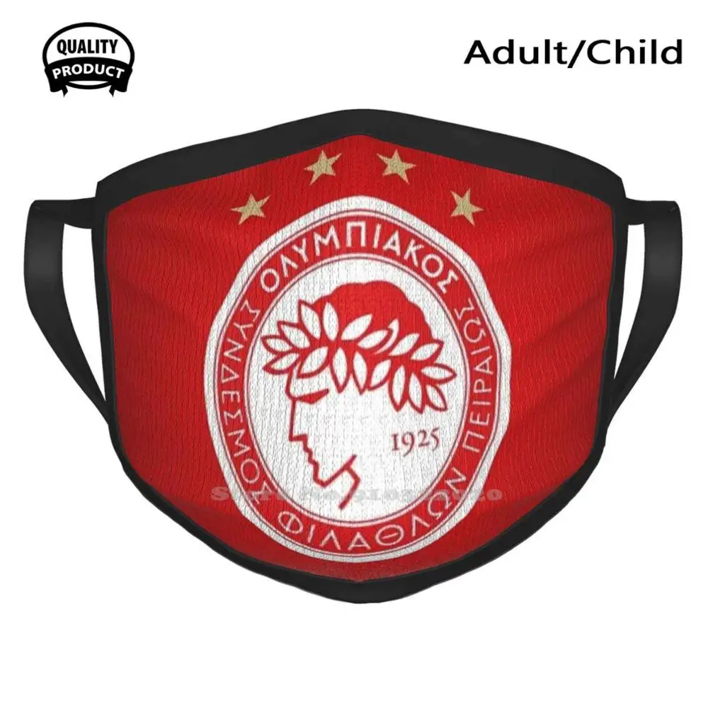 Olympiakos модная мужская и женская спортивная маска для улицы маски рта Aek Panathinaikos