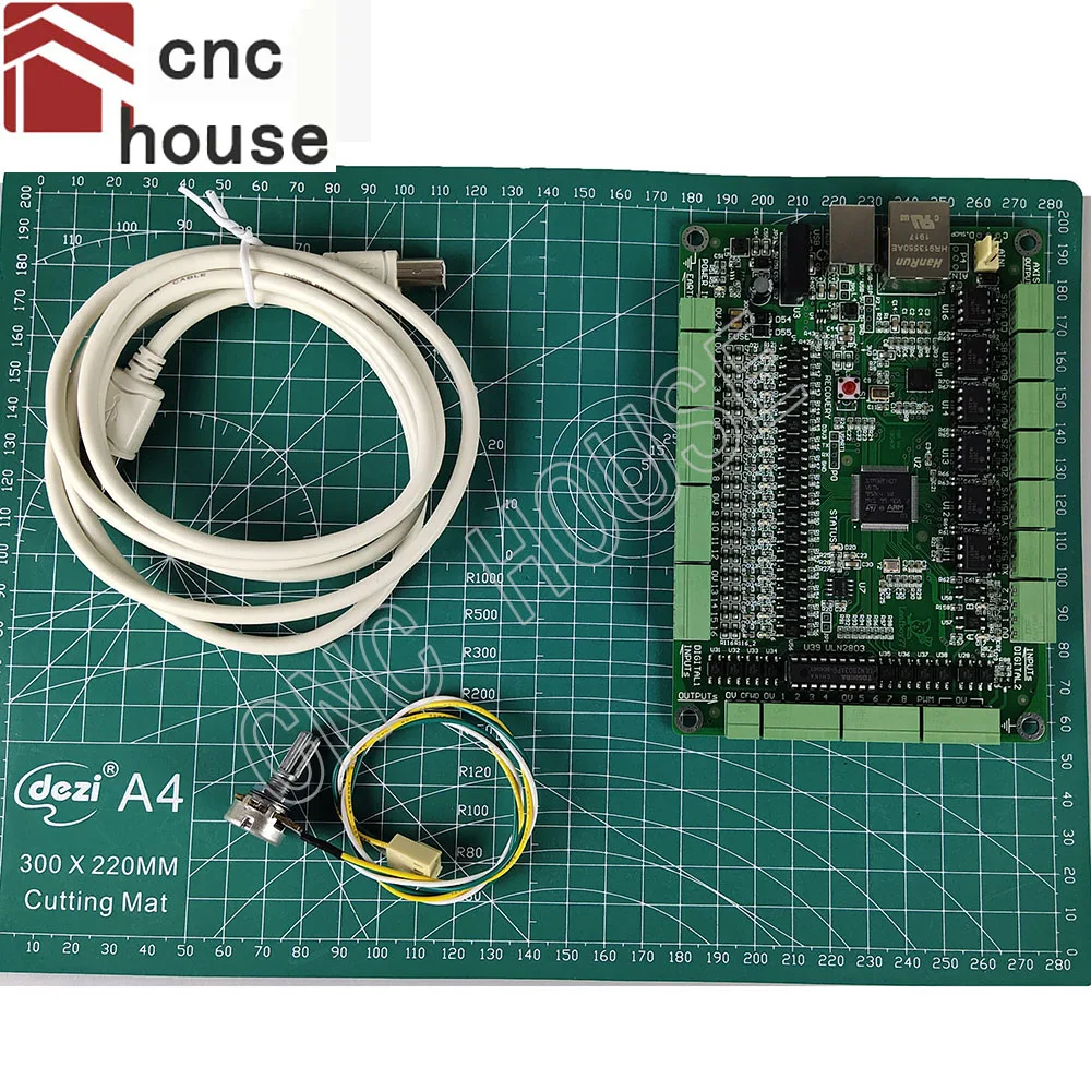 Mach3 ЧПУ 6 axis motion система управления USB + Ethernet сетевой порт интегрированный плата