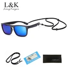 Детские поляризационные очки Fexible, силиконовые защитные солнцезащитные очки с ремешком для мальчиков и девочек, подарок для детей, UV400