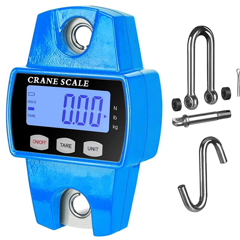 

Весы подвесные цифровые, 300 кг, с крючками