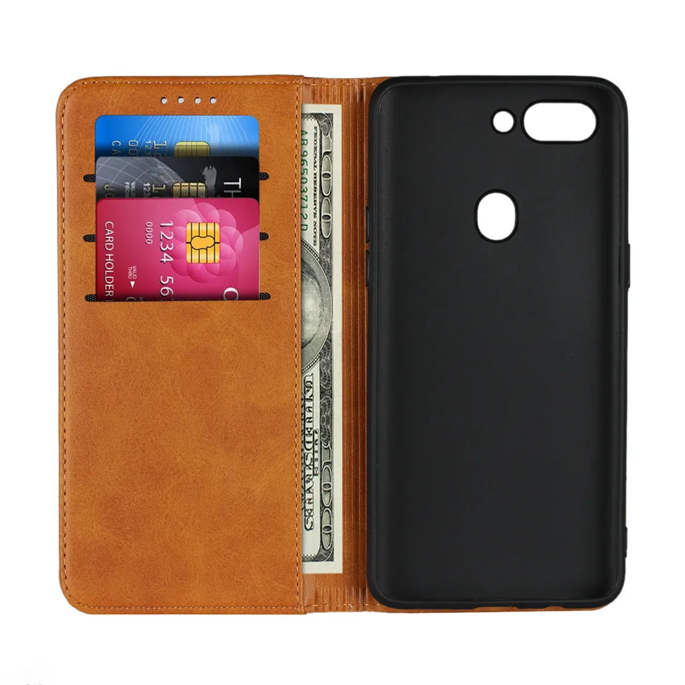 Чехол для телефона Oppo R15 pro из телячьей кожи Neo Find X2 Pro K1 кошелек откидная крышка