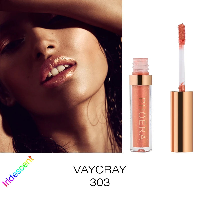 PHOERA Новый 10 цветный макияж блеск для губ стойкий Жидкий Матовый тинт Косметика