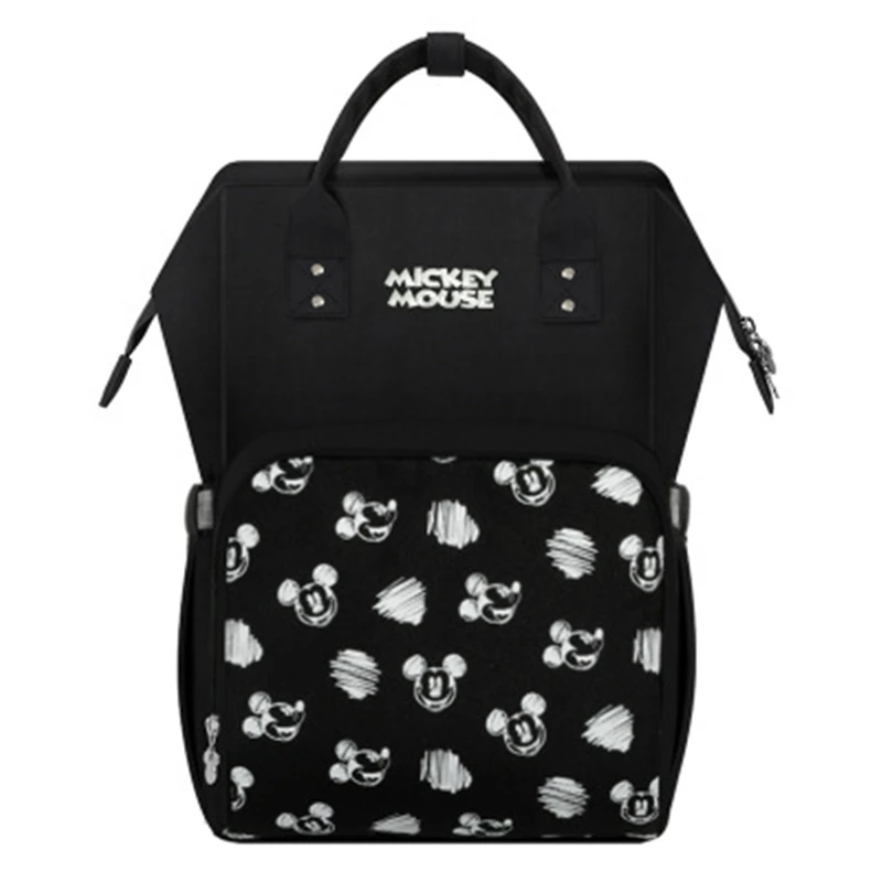 

Disney Minnie Diaper Bag USB Bottle Insulation Big Capacity Oxford Feeding Baby Mommy Maternity Backpack Mother Bag For Travel