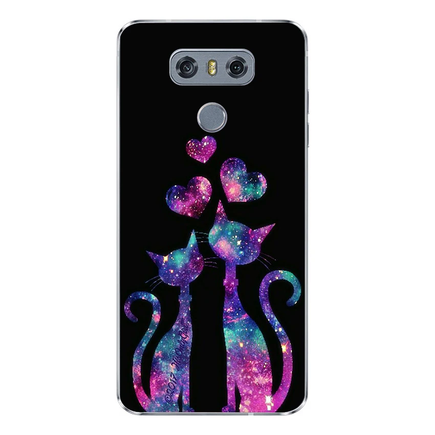 Ciciber Animal Cat для LG G7 G6 G5 G4 V40 V35 V30 V20 THINQ мягкие ТПУ чехлы телефонов чехол K8 K10 K4 K7 2017 2018 K9