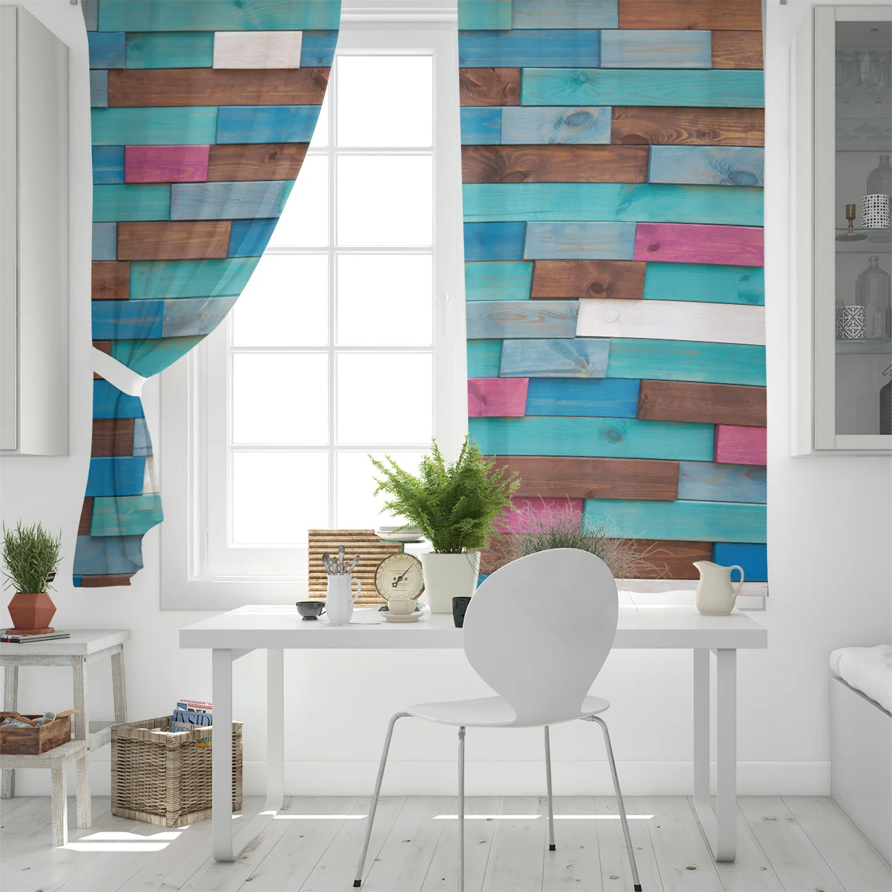 Деревянные текстурированные оконные шторы для гостиной мальчиков детская