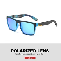 dubery square polarized sunglasses for men mirror driving shades colorful vintage male summer sun glasses uv400 gafas hombre