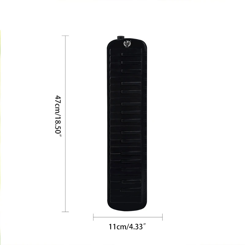 

A2UF 37 Keys Instrument Soprano Melodica Piano Style Mouth Organ Pianica Harmonica with Mouthpiece Carrying Bag