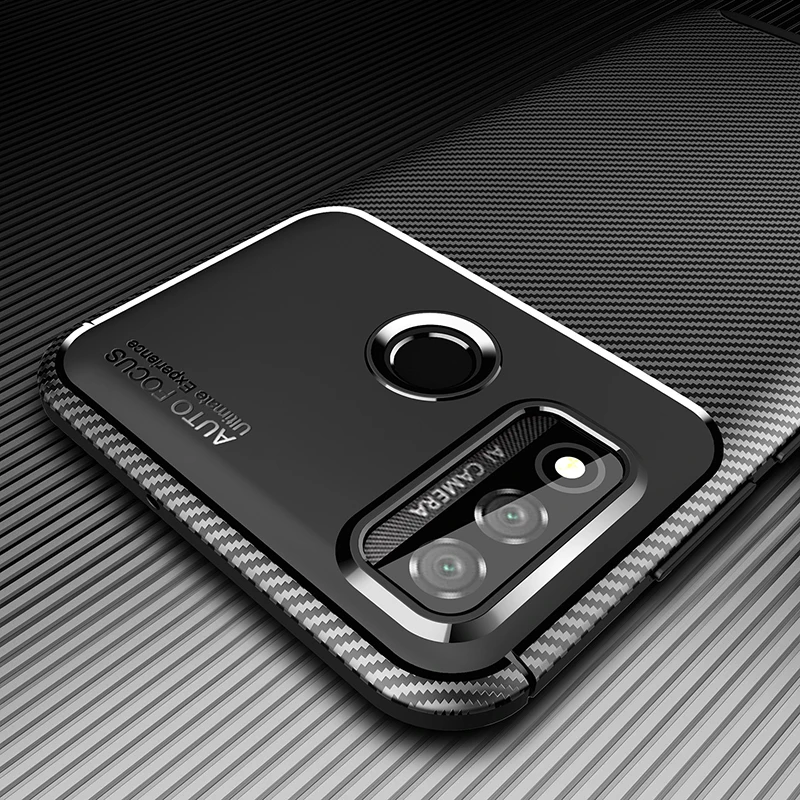 

case for huawei p smart 2020 bumper cover on psmart smar smat psmart2020 protective phone coque back bag silicone matte soft tpu