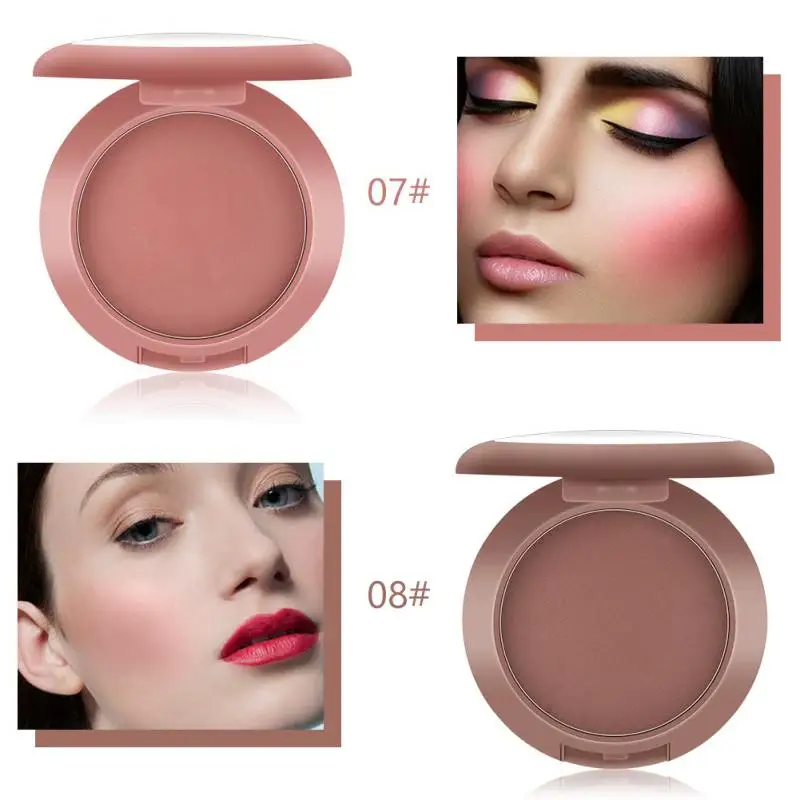 Miss Rose 12 оттенков лица запеченные для щек Румяна Палитра розовая минеральная