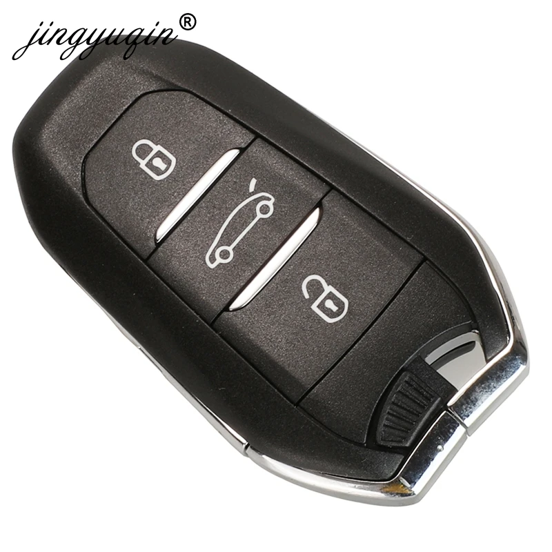 Jingyuqin для Citroen DS4 DS5 433 МГц PCF7953 ID46 Hitag2 чип Smart Keyless Go VA2 HU83 оригинальные запчасти