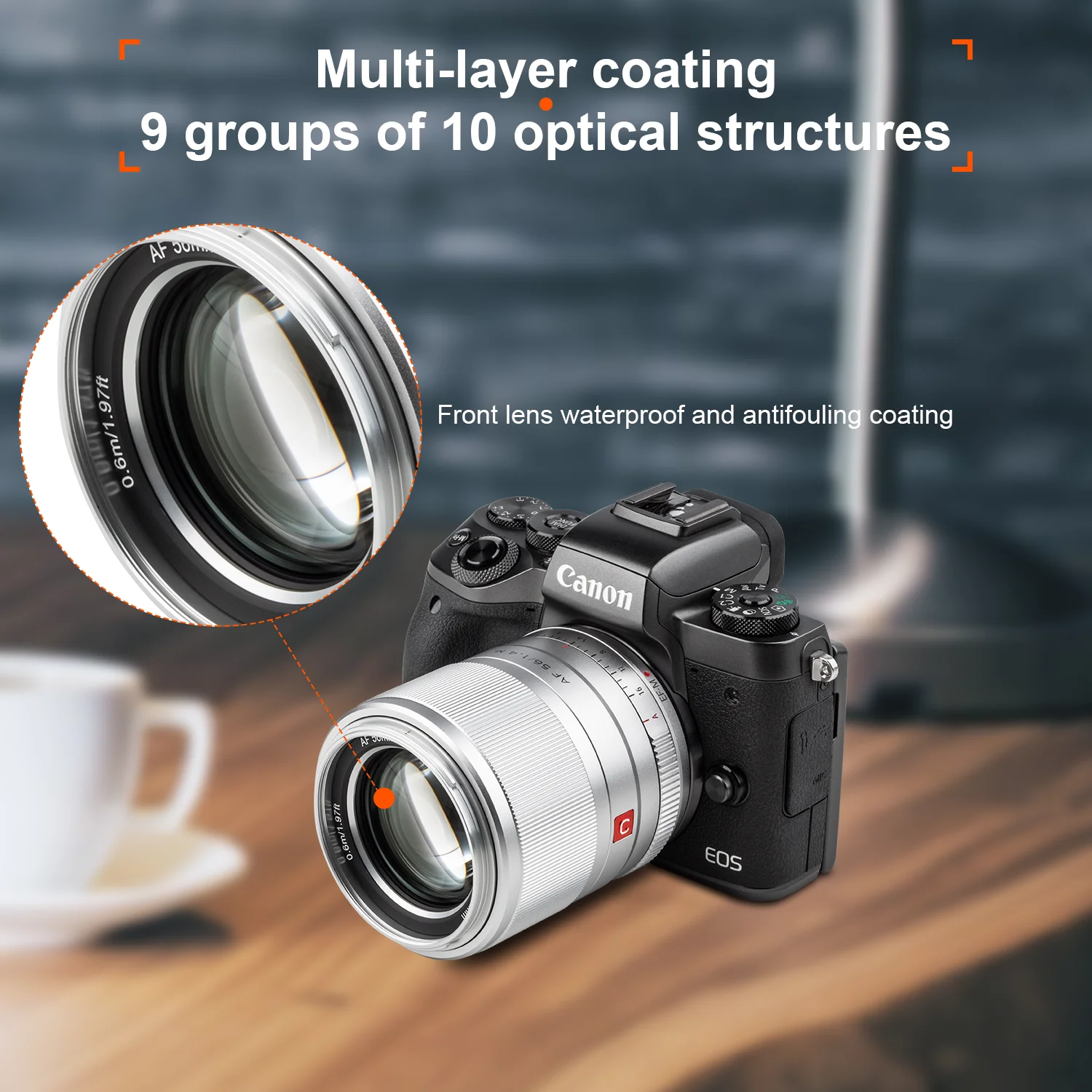 Viltrox 23 мм 33 56 F1.4 фотообъектив с автофокусом и большой апертурой для портретных