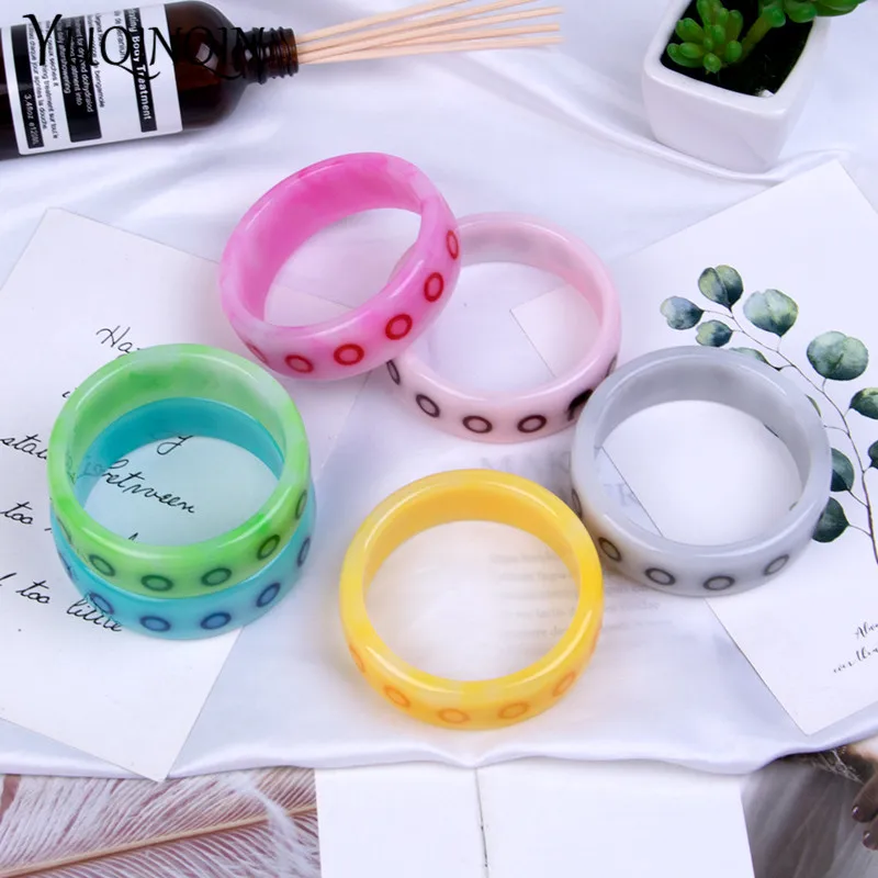 Женские широкие браслеты Лидер продаж простые элегантные без инкрустации