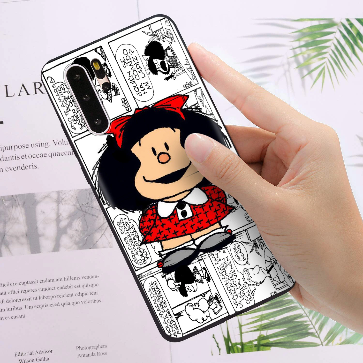 YIMAOC Mafalda чехол для Huawei Mate 30 20 Honor Y7 7a 7c 8c 8x9 10 Nova 3i 3 Lite Pro Y6 2018 P30 P smart | Мобильные