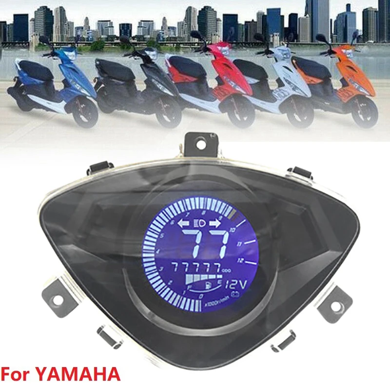 Motorcycle LCD Screen Odometer Speedometer Fuel Gauge for Yamaha Wisp 655