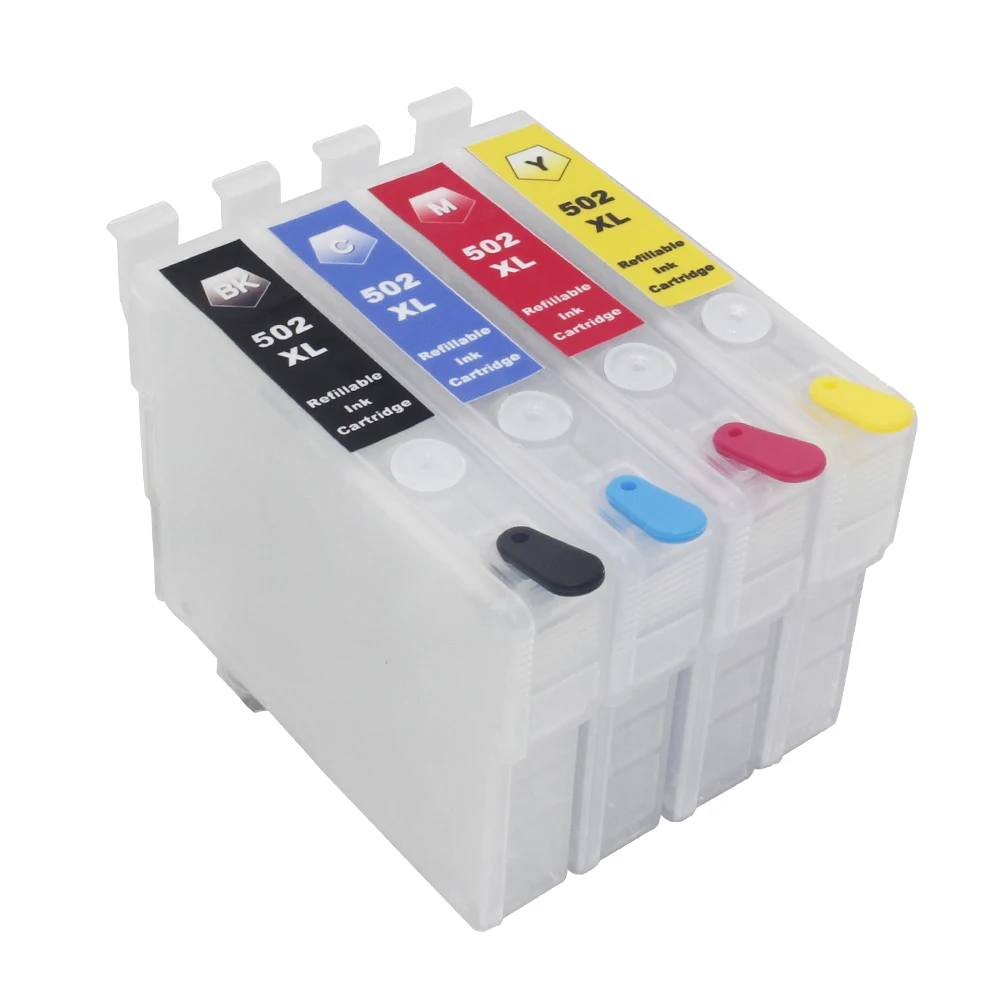 XIMO Europe T02W1 502XL 502 Заправляемый картридж с чернильным картриджем дуговым чипом для