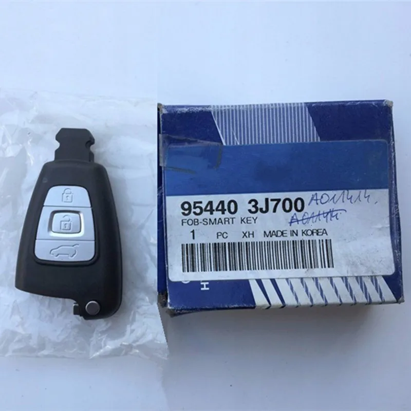 Никогда не запрограммирован абсолютно OEM 954403J700 95440 3J700 95440-3J700 для hyundai Veracruz IX55 2008-2013 умный ключ 3B штриховой ключ PIC