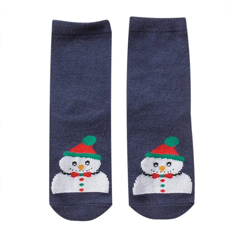 

5 Pairs/pack winter socks baby Lovely Cartoon baby christmas socks Cotton Breathable Warm 3-5 y Children's Socks