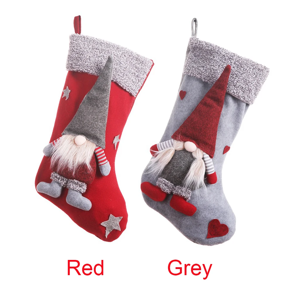Праздничная Сумочка Рождественский чулок украшение домашний декор Подарочный