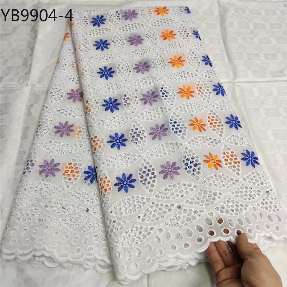 Очень красивые высококачественные африканские швейцарские кружева желтого