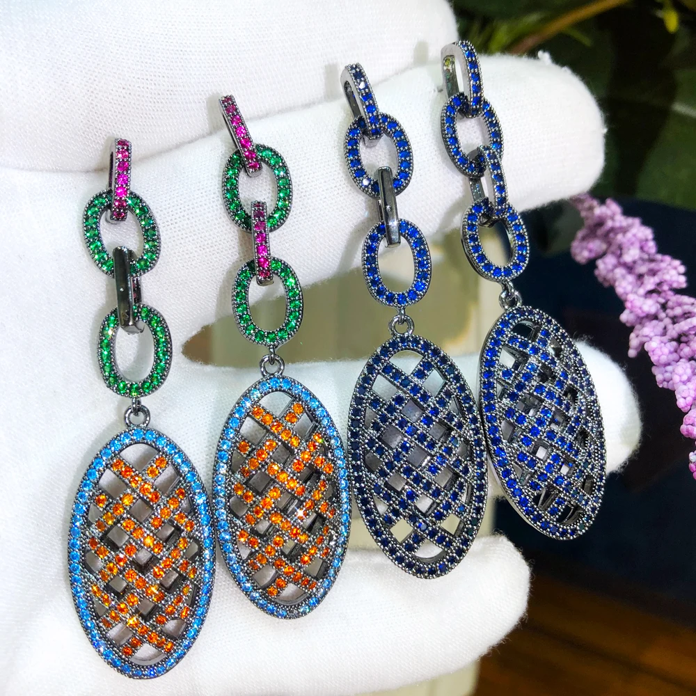 

Missvikki новые модные оригинальные овальные Подвесные серьги для женщин и девушек на каждый день Высокое качество в японском и корейском стиле