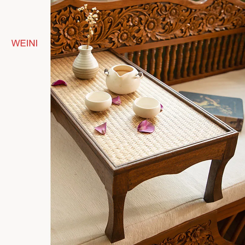 Мебель из массива дерева в японском ретро стиле для интерьера маленький