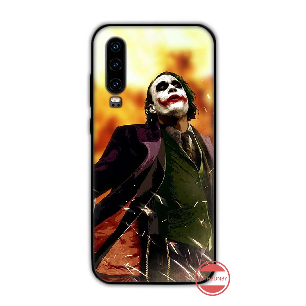 Чехол для телефона Marvel mafex joker черный мягкий резиновый чехол из ТПУ Huawei P9 P10 P20 P30 Lite