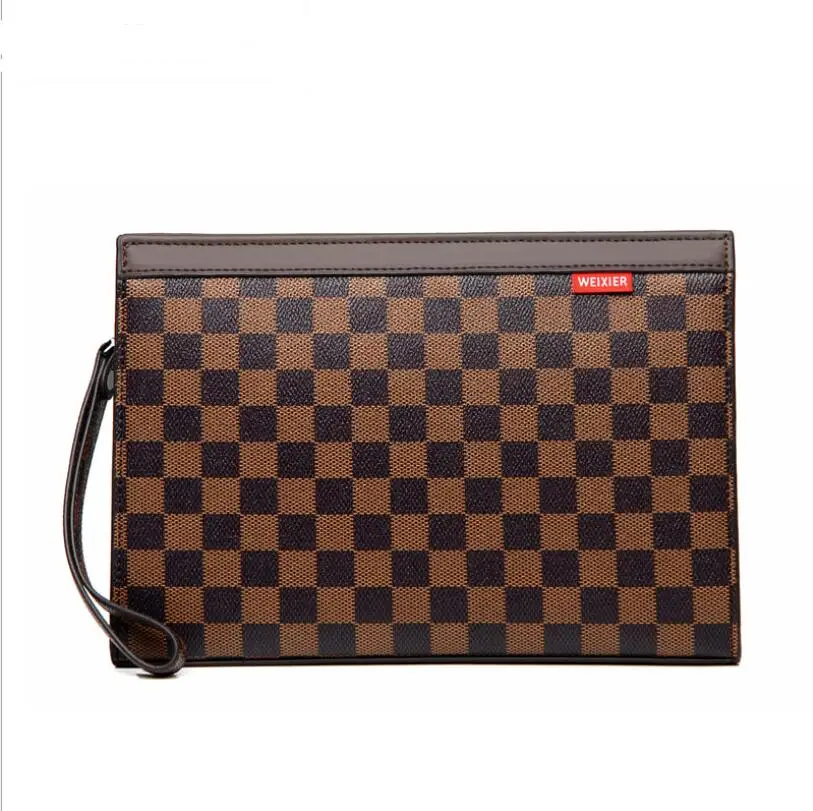 

Weixier Men Clutch Bag Large Capacity Men Wallets Cell Phone Pocket Passcard Pocket High Quality Multifunction Wallet For Men