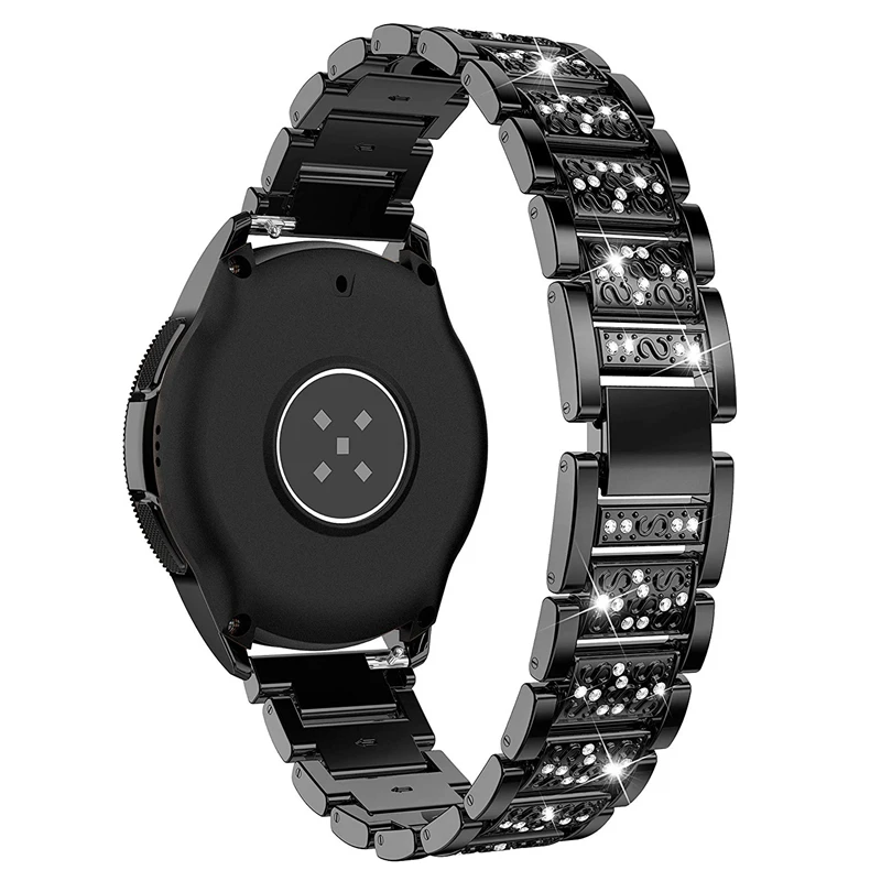 

Ремешок из нержавеющей стали для Samsung Galaxy Watch Active 2, браслет для Galaxy Watch Active 2 44 мм 40 мм, 20 мм