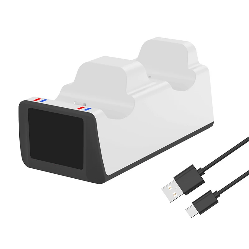 

Charger For Dual USB Type C Charging Dock Station Cradle With Indicator Light For PlayStation 5 PS5 Wireless Controller