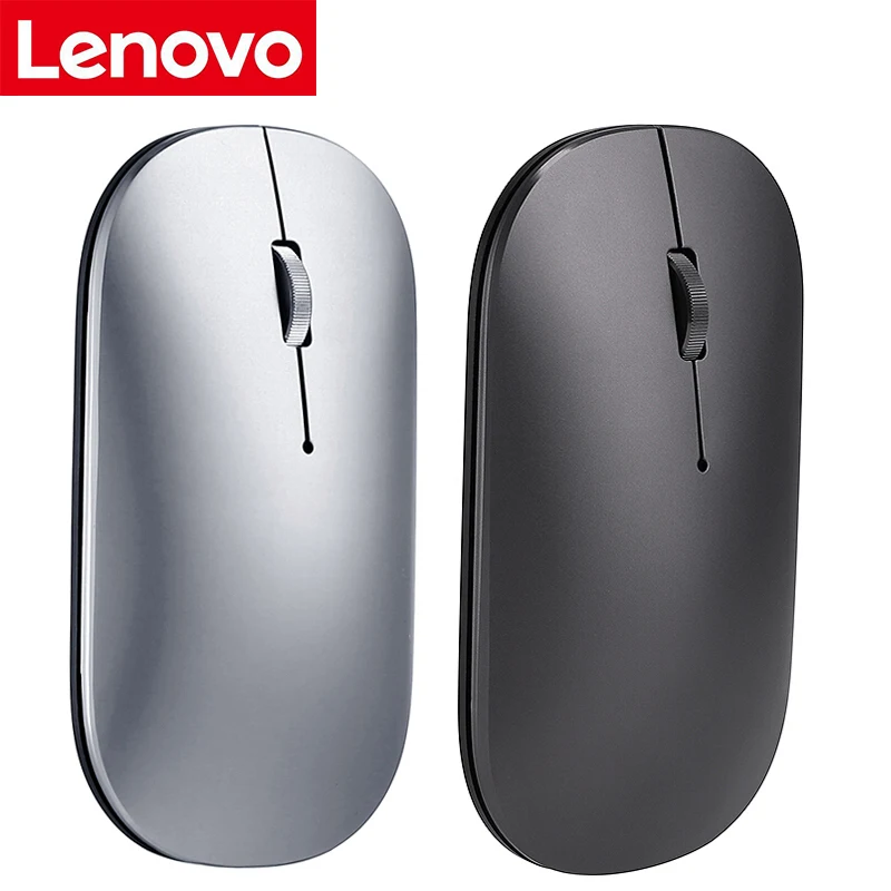 Беспроводная мышь Lenovo Xiaoxin Air 2 Bluetooth два режима 4K DPI для Windows 7 8 10 Mac официальная