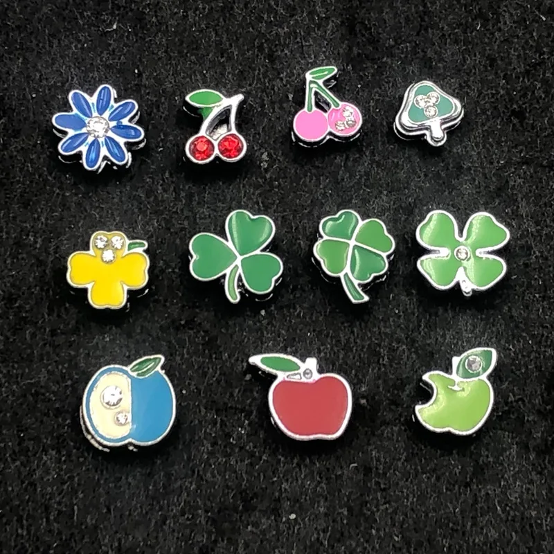 10 шт. подвески в виде листьев 8 мм|Шармы| |