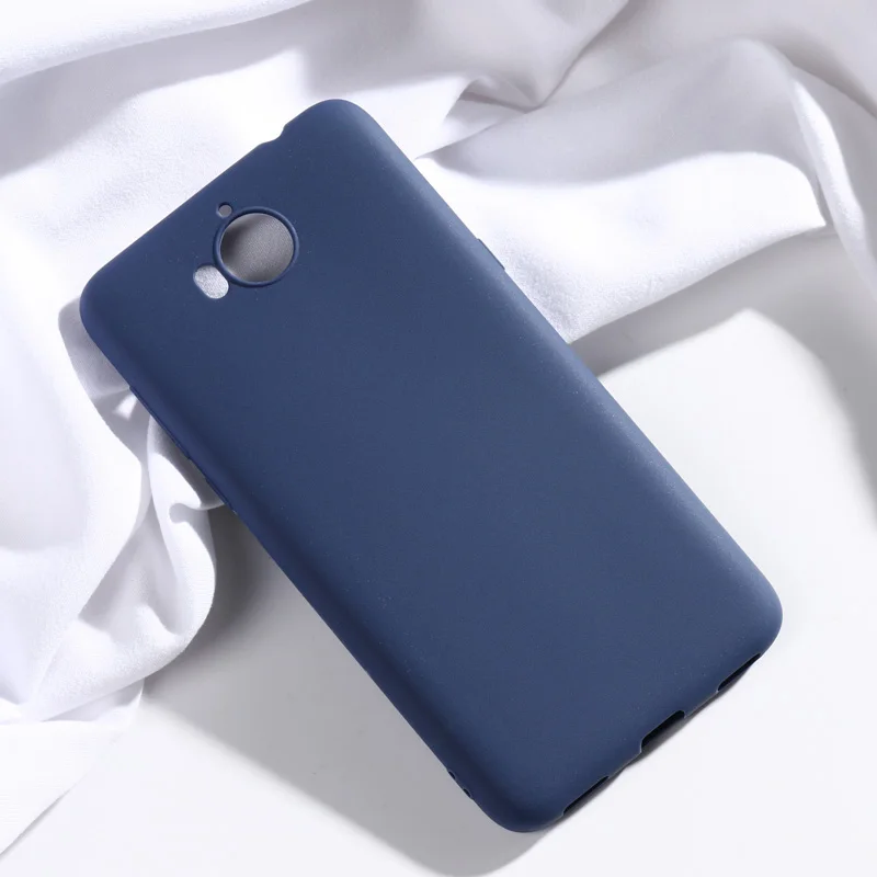 Силиконовый чехол для телефона ярких цветов Huawei Y5 2017 мягкая термополиуретановая