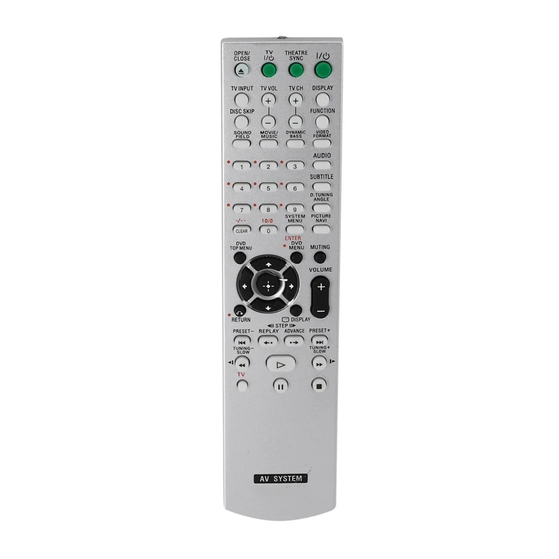 

Remote Control Rm-Adu005 Rmadu005 Fit For Sony Dvd Home Theater Theatre Av System Dav-Dz630 Dav-Hdx265 Hcd-Dz630 Hcd-Hdx665