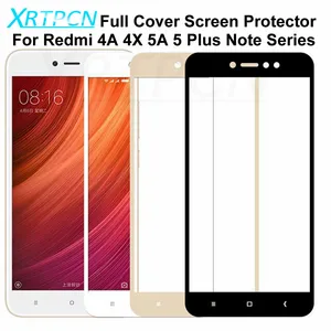 Защитное стекло 9D для Xiaomi Redmi 5 Plus S2 4X 4A 5A, Защита экрана для Redmi Note 4 4X 5 5A Pro, пленка из закаленного стекла, чехол