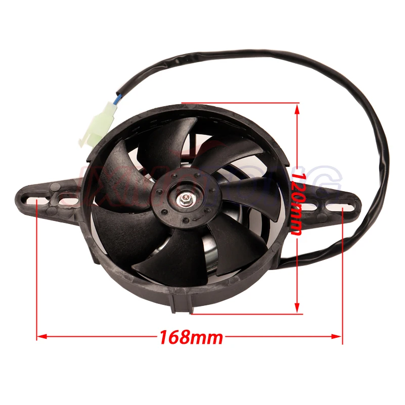 Oil Cooler Water New Electric Radiator Cooling Fan For 200 250 cc Chinese ATV Quad Go Kart Buggy Dirt Bike Motorcycle |