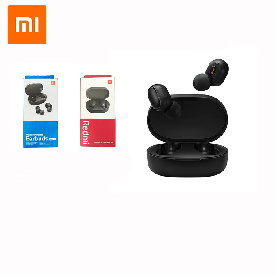 

NEW Original Xiaomi Redmi Airdots 2 True Wireless Bluetooth 5.0 TWS earphone Voice control With Mic Handsfree Earbuds AI Control