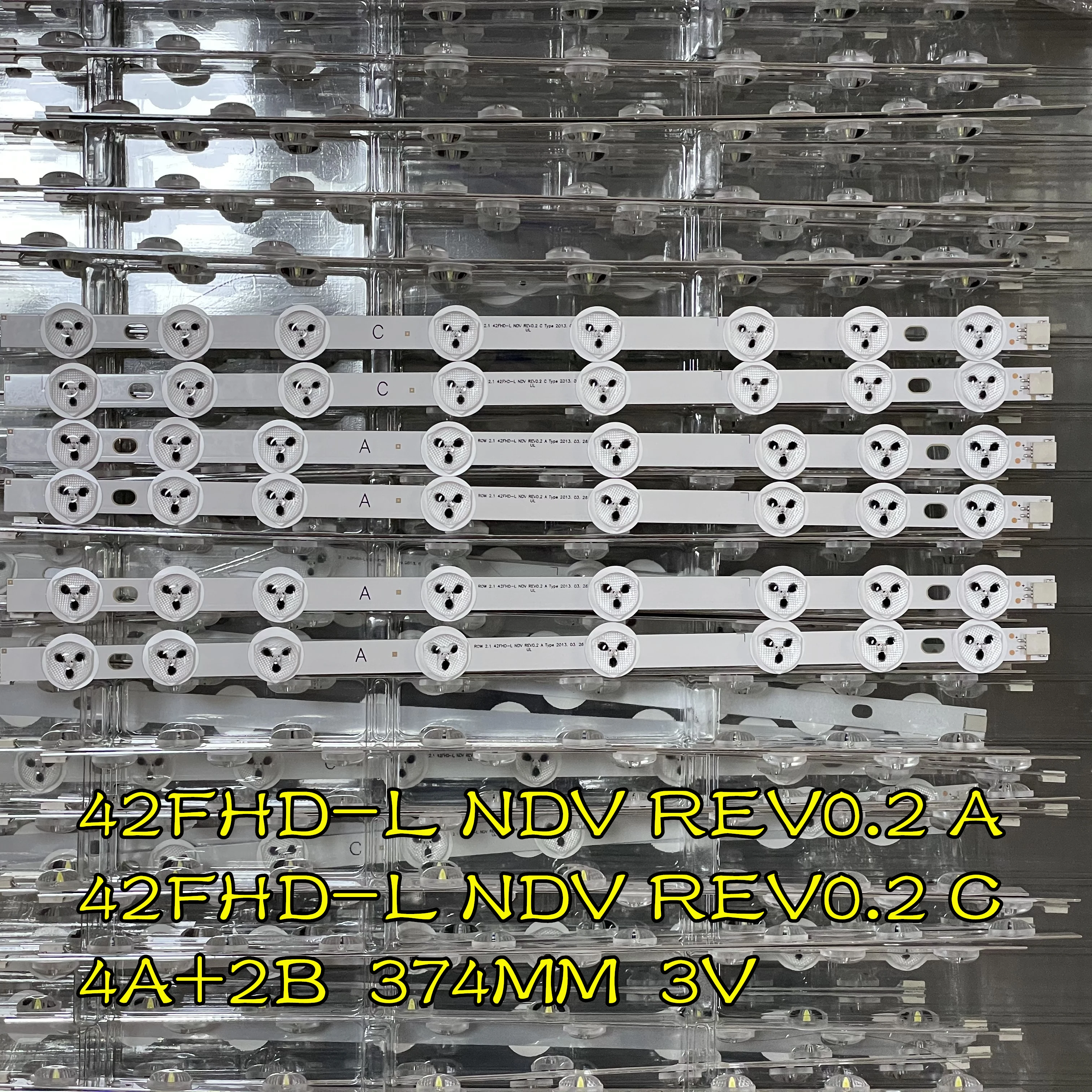 Светодиодный Подсветка лампы Газа для VESTEL 42FA5000 42FA8000 42 VNB снижена на B C VES420UNDL 2D N03 3D