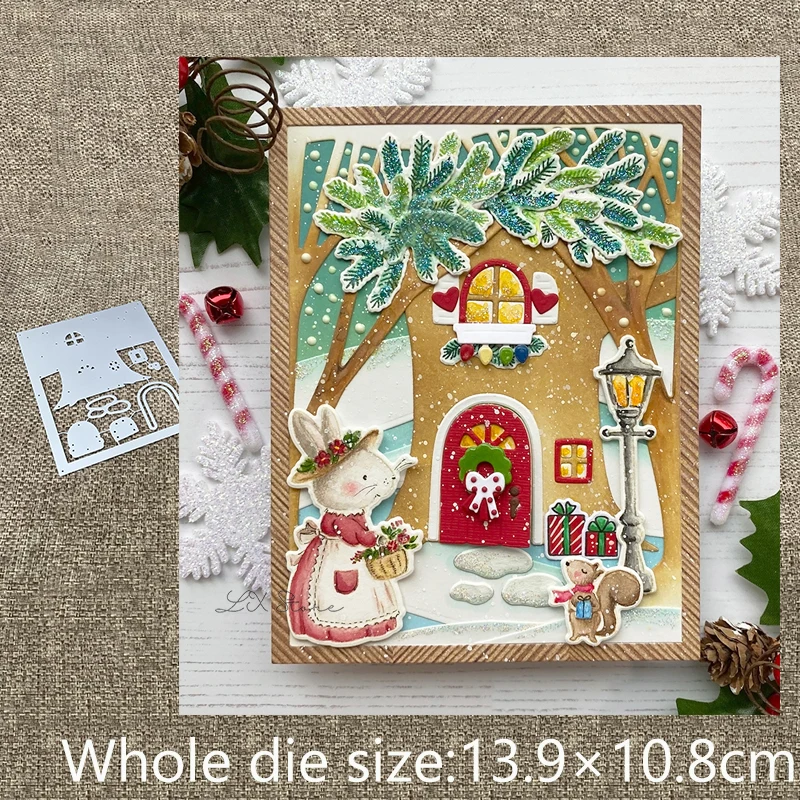 Новый дизайн ремесло металлические Вырубные штампы дерево фотоальбом вырубки