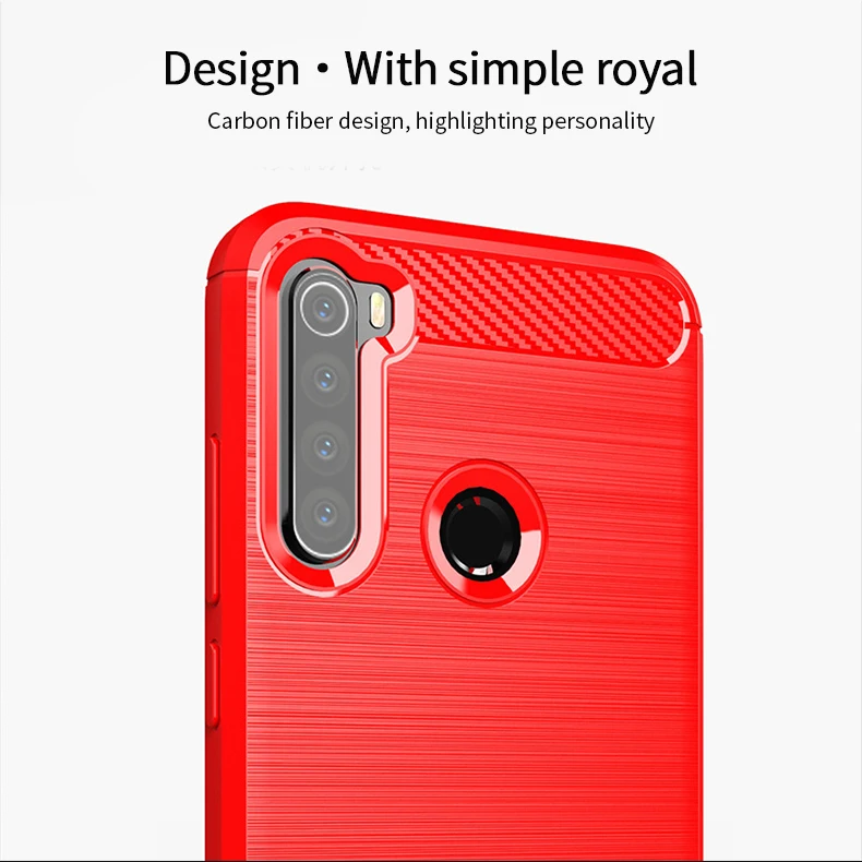 Чехол MOFi для Xiaomi Redmi Note 8 T, роскошный чехол из мягкого волокна ТПУ, силиконовый чехол для телефона s, задняя крышка для Xiaomi Redmi Note 8T