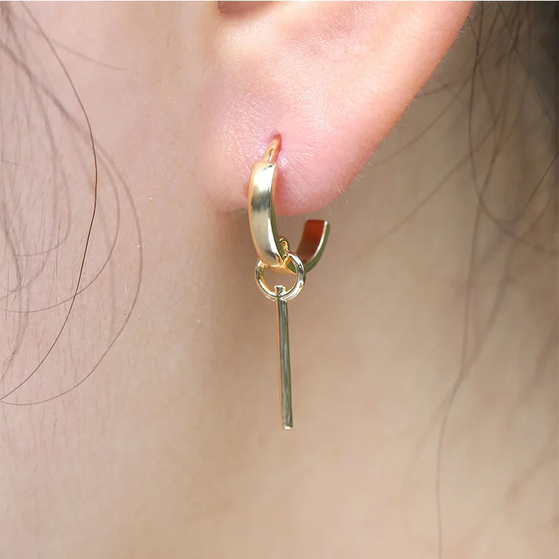 Новинка 2020 популярные модные большие круглые серьги в стиле ретро с длинным